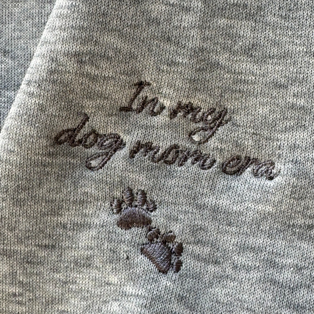 Custom Embroidered Pet Portrait Hoodie💕Crewneck
