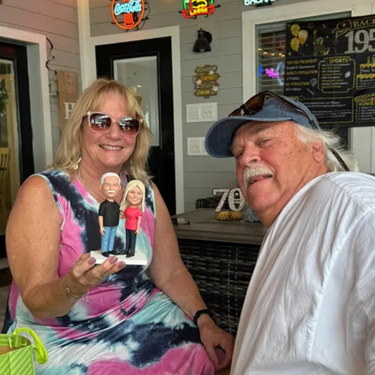 Custom Full-Body Bobblehead – Make Any Person or Couple from Your Photo